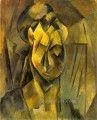 Cabeza Mujer Fernande 1909 cubista Pablo Picasso
